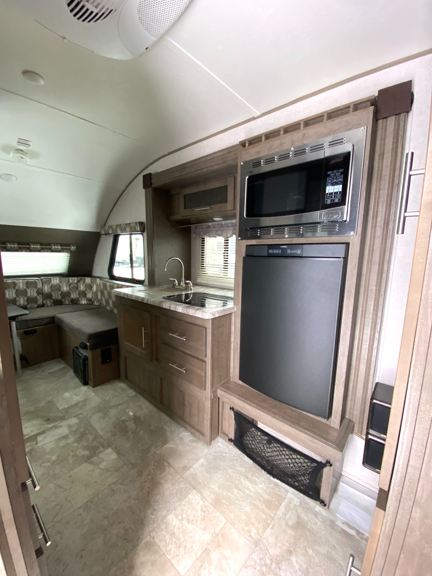 2018 Forest River R-Pod RP176 Travel Trailer showing kitchen view