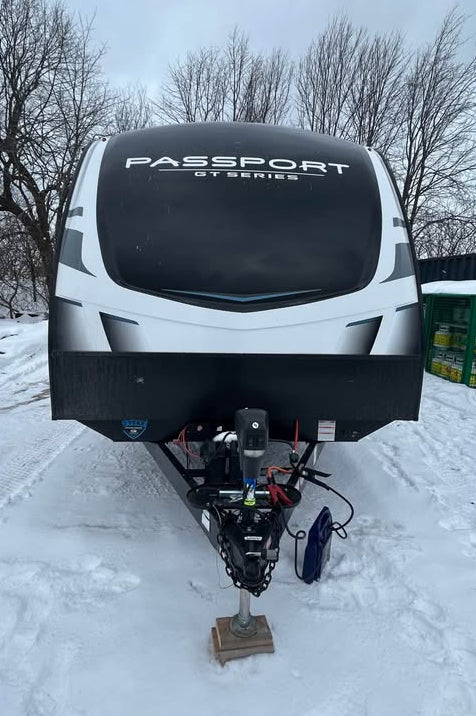 2022 Keystone Passport Travel Trailer front tow tongue