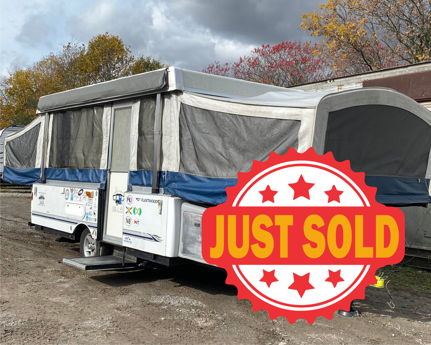 #8118 | 2008 Fleetwood Utah 4281 Tent Trailer