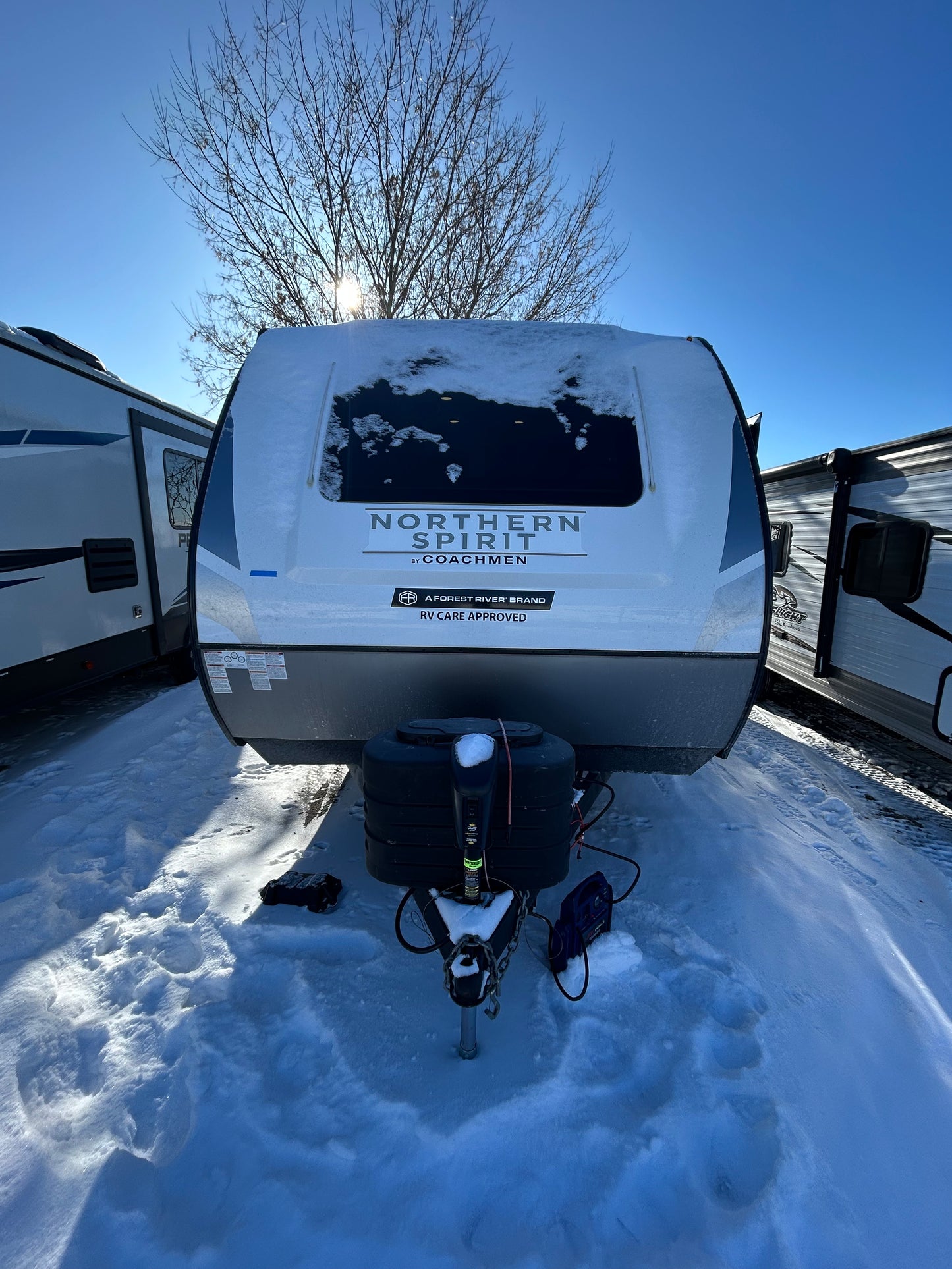 #8150 | 2025 FR Coachmen Northern Spirit 1943RB Ultra Lite Travel Trailer