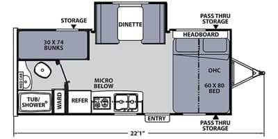 #8201 | 2018 Coachmen Apex Nano 193BHS Travel Trailer