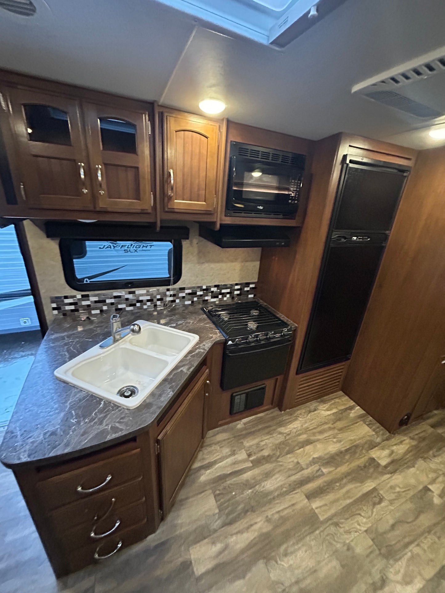 #8208 | 2017 Jayco White Hawk 31BHBS Travel Trailer