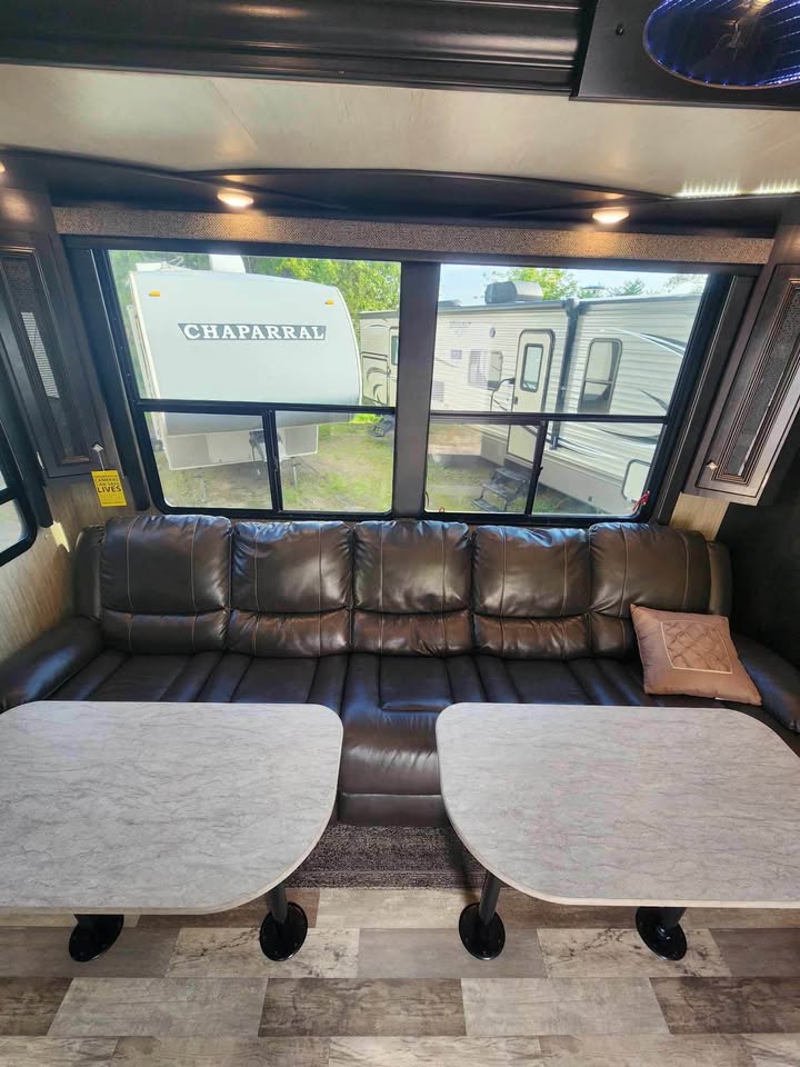 #8219 | 2018 Heartland Road Warrior 427 RW Fifth Wheel Toy Hauler