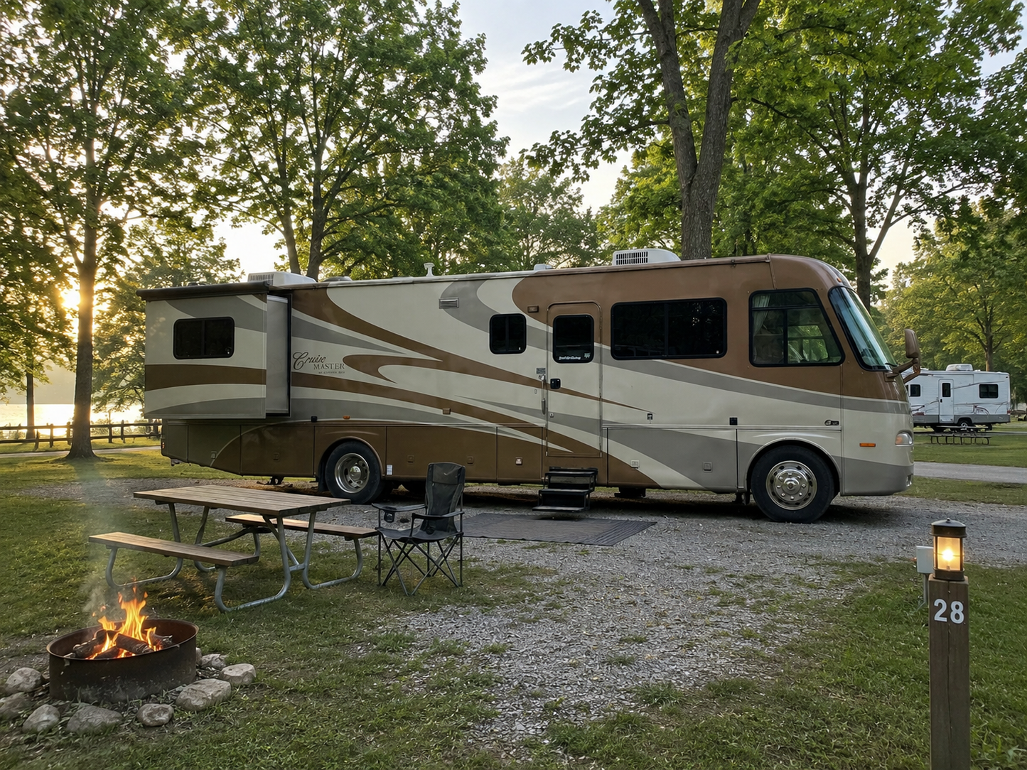 #8242 | 2004 Georgie Boy Cruise Master Class A Motorhome
